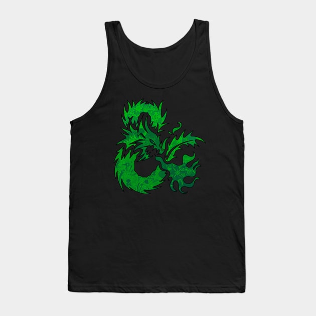 Acid Dragon Tank Top by paintchips